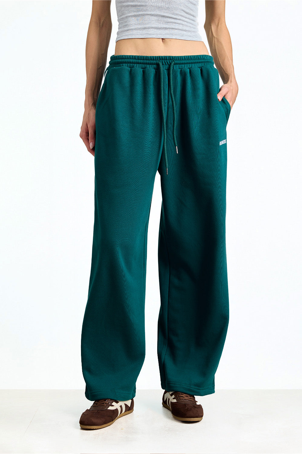 Green Coast Track Pants - BonkersCorner
